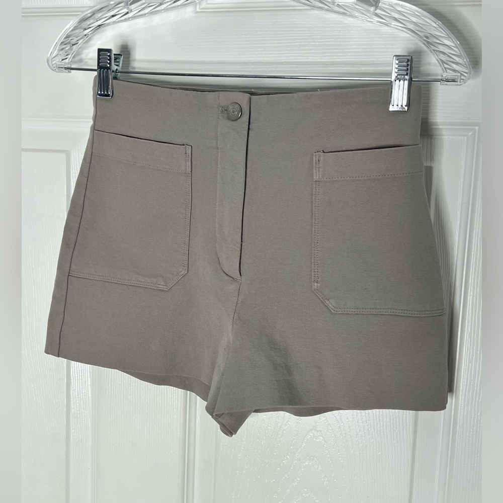 Wilfred Free Gray High-waisted Shorts Sz 2